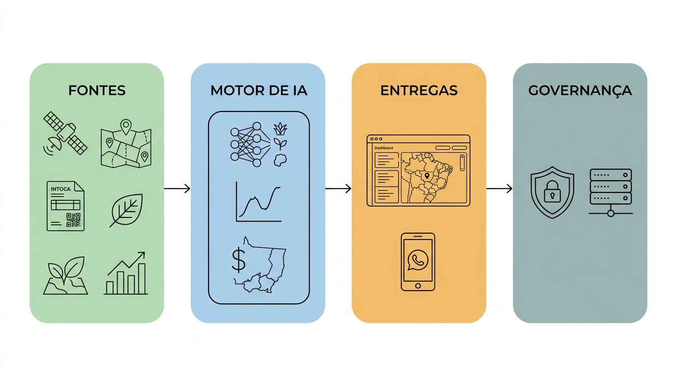 Arquitetura da solução agro